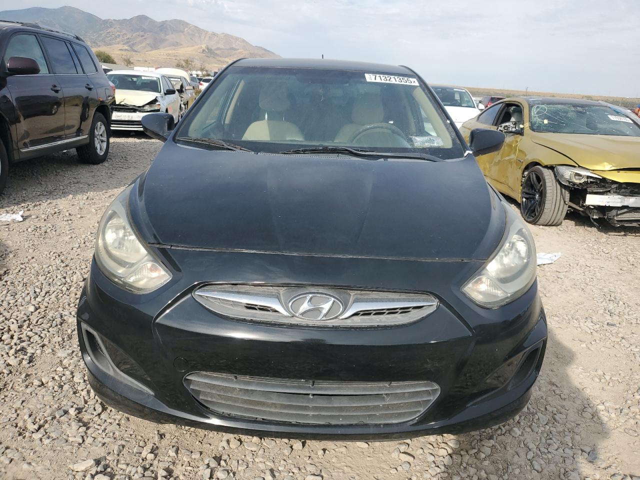 Lot #3231515195 2014 HYUN ACCENT GLS
