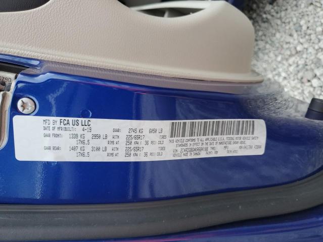 2019 DODGE GRAND CARA 2C4RDGBGXKR684188