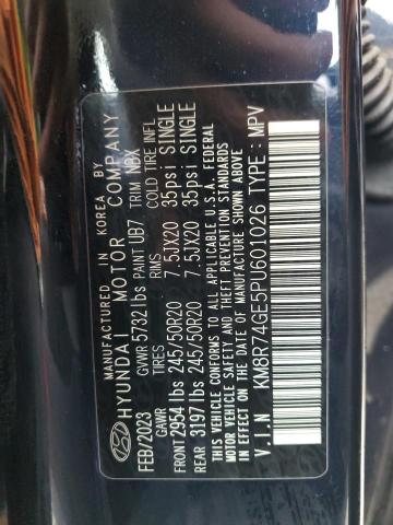 2023 HYUNDAI PALISADE CALLIGRAPHY KM8R74GE5PU601026