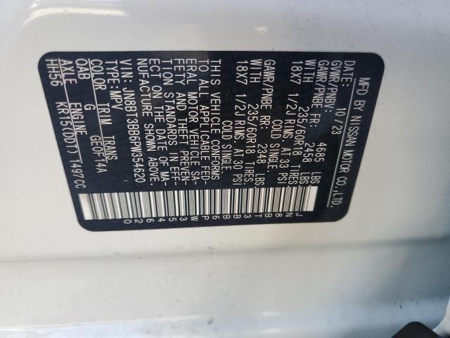 2023 NISSAN ROGUE SV JN8BT3BB6PW354620