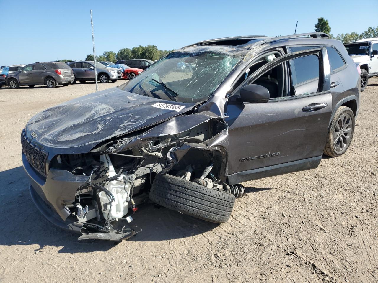 Lot #3297145525 2021 JEEP CHEROKEE LATITUDE LUX