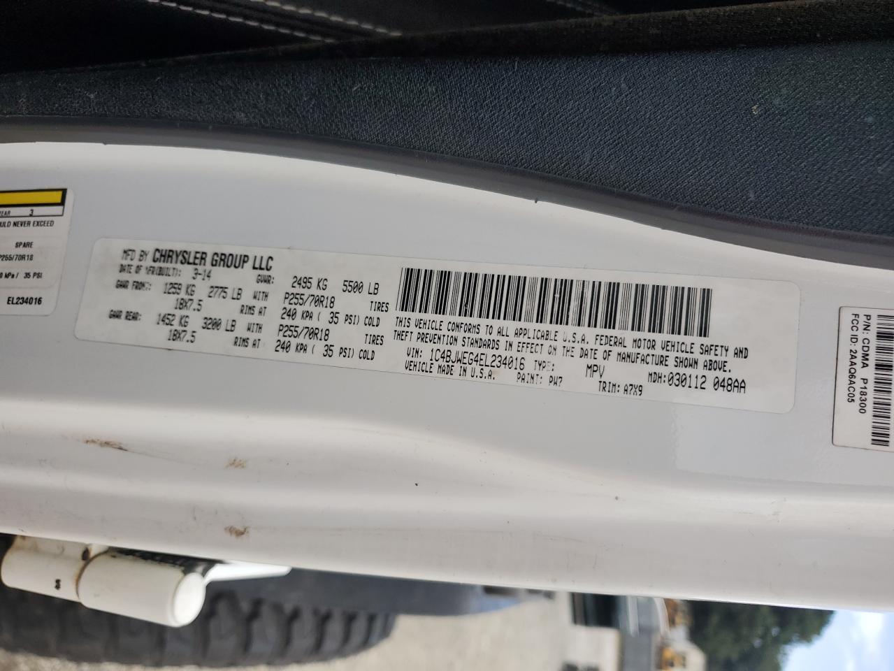 JEEP WRANGLER SAHARA