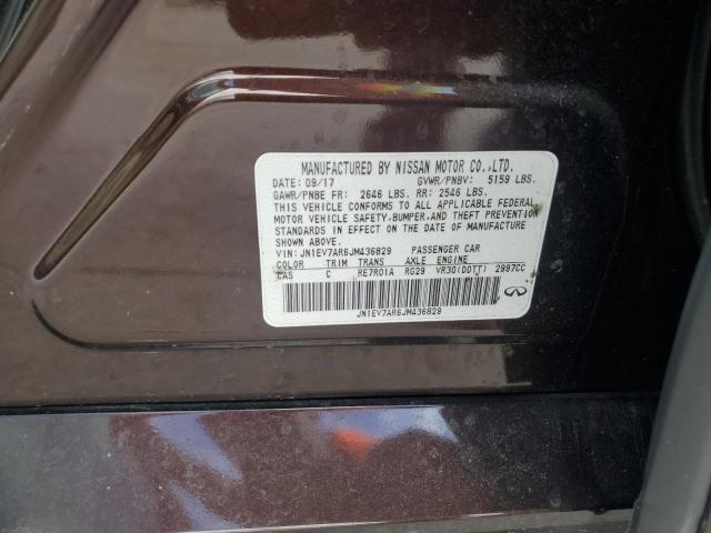 2018 INFINITI Q50 LUXE JN1EV7AR6JM436829