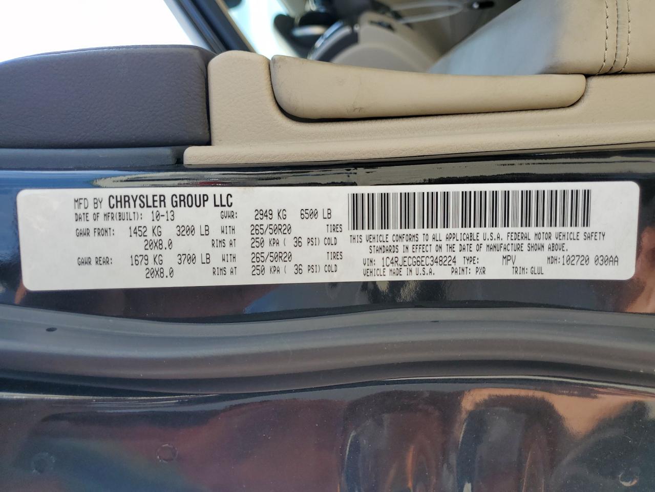 JEEP GRAND CHEROKEE OVERLAND