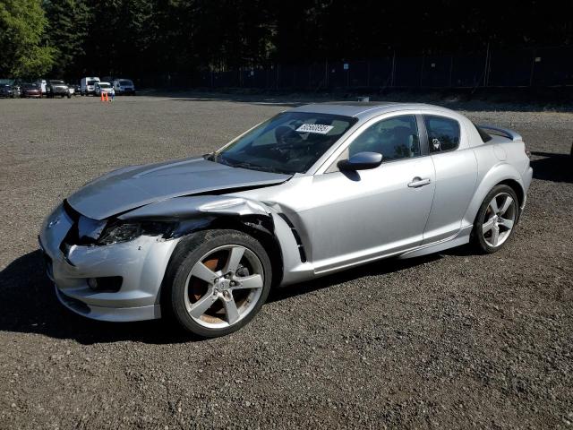 MAZDA RX8 2004 silver  gas JM1FE173640140240 photo #1