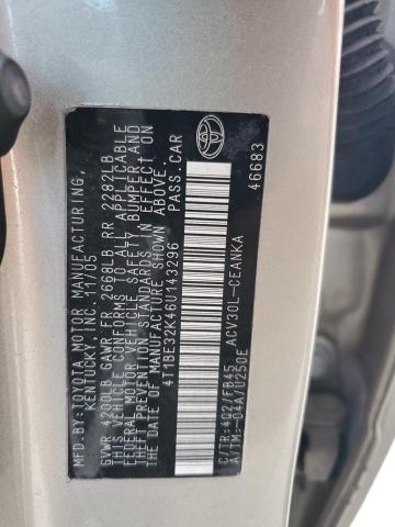 2006 TOYOTA CAMRY LE #3261443327