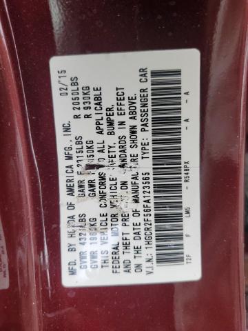 2015 HONDA ACCORD SPO #3291333169