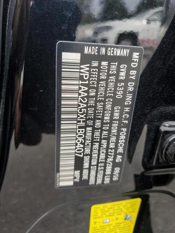 2017 PORSCHE MACAN WP1AA2A5XHLB06407
