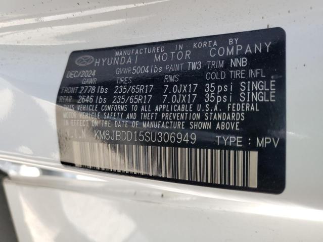 2025 HYUNDAI TUCSON BLU - KM8JBDD15SU306949