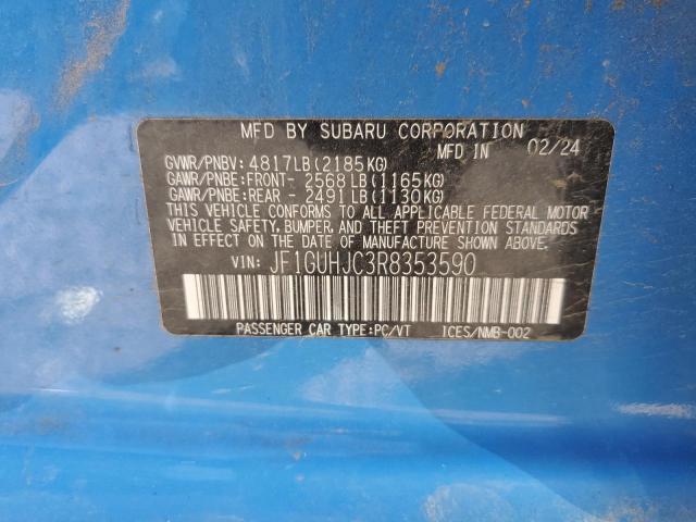 2024 SUBARU IMPREZA RS JF1GUHJC3R8353590