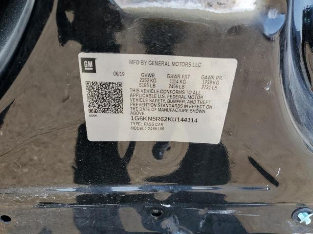 2019 CADILLAC CT6 SPORT 1G6KN5R62KU144114