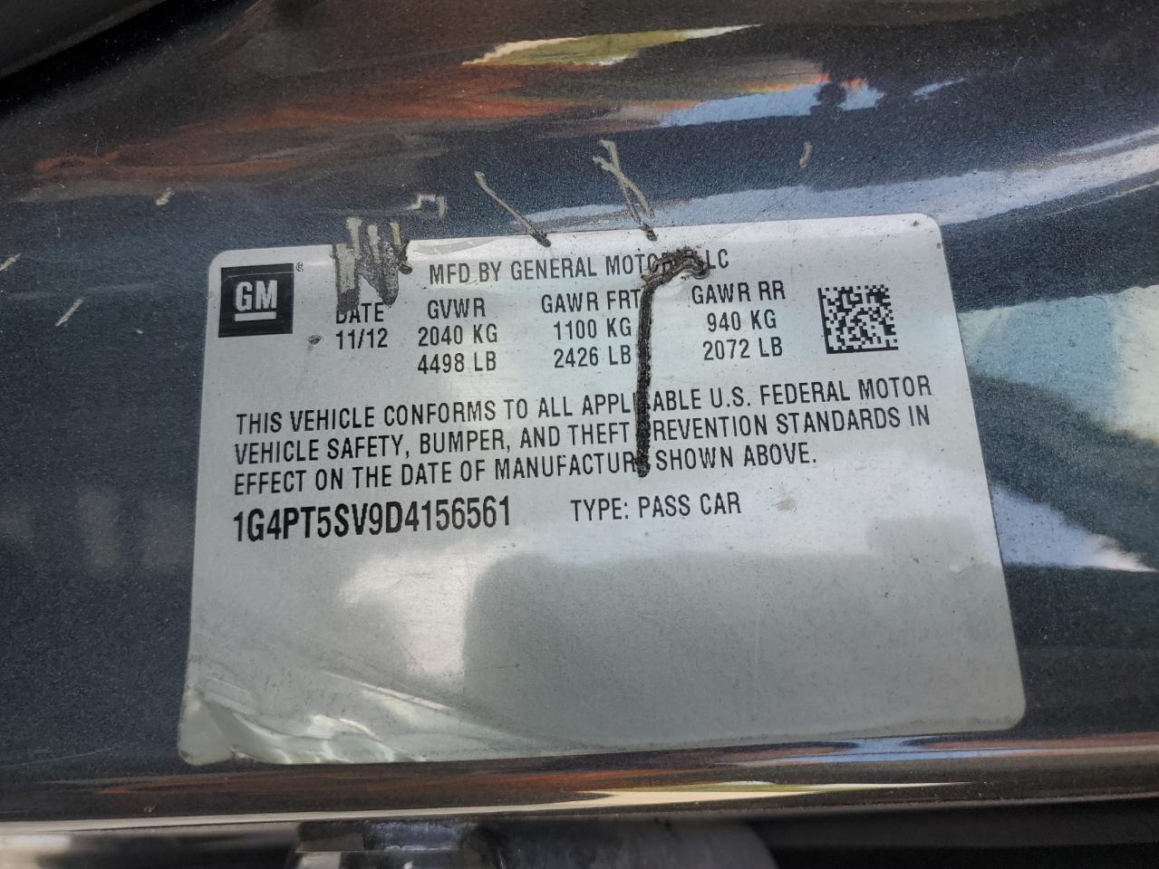 BUICK VERANO PREMIUM