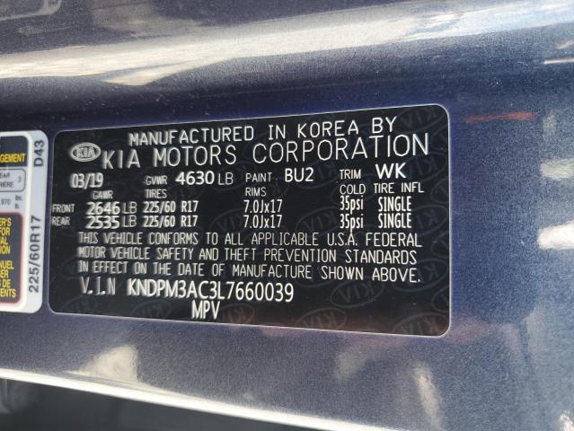 2020 KIA SPORTAGE L - KNDPM3AC3L7660039