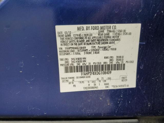 2013 FORD TAURUS LIM #3293360421