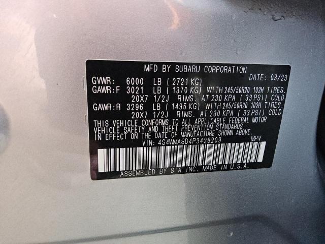 2023 SUBARU ASCENT LIMITED - 4S4WMASD4P3428209