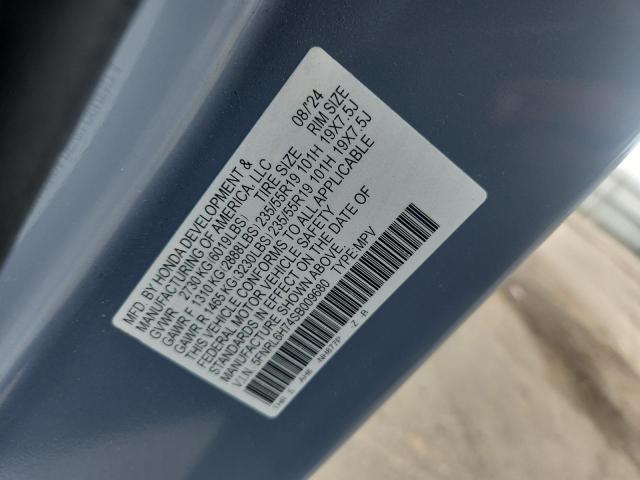 2025 HONDA ODYSSEY SP 5FNRL6H74SB009680