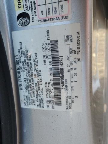 2011 FORD FUSION SE - 3FAHP0HA0BR143261