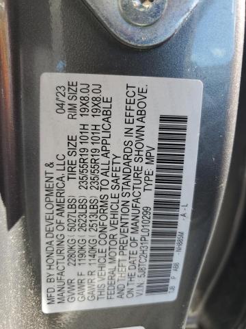2023 ACURA RDX 5J8TC2H31PL010299