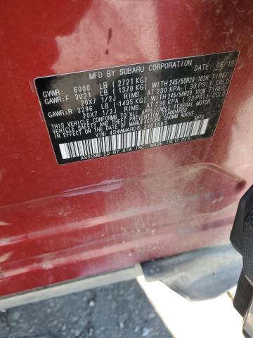 2020 SUBARU ASCENT TOU 4S4WMARD8L3401563