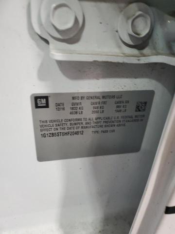 2017 CHEVROLET MALIBU LS 1G1ZB5ST6HF204812