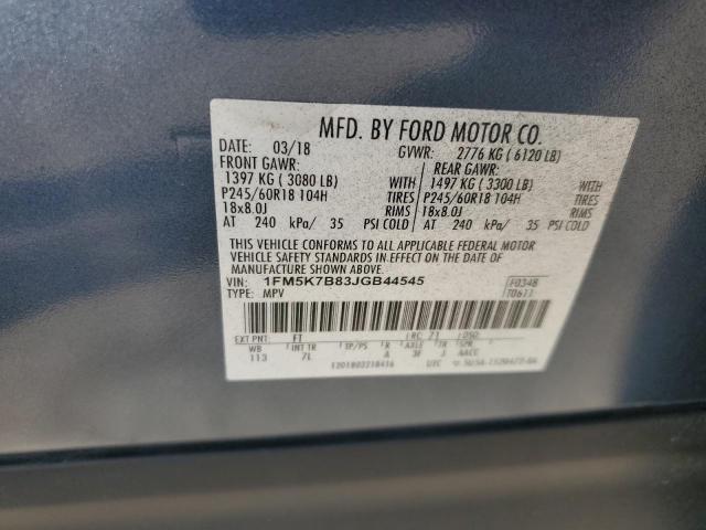 2018 FORD EXPLORER #3296209458