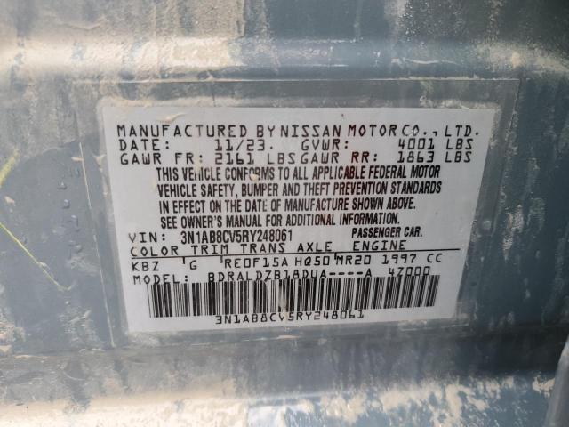 2024 NISSAN SENTRA SV - 3N1AB8CV5RY248061