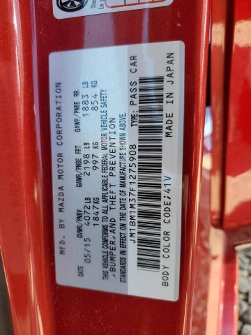 2015 MAZDA 3 GRAND TO - JM1BM1M37F1275908