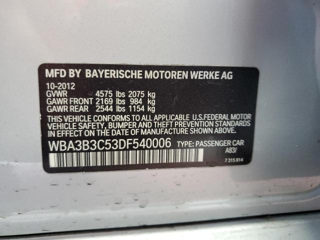 2013 BMW 328 XI - WBA3B3C53DF540006