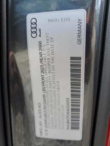 2019 AUDI S5 PREMIUM WAUB4CF5XKA024933