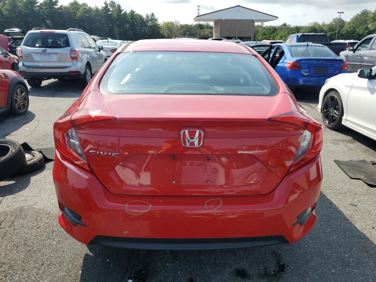 Lot #3246259120 2016 HONDA CIVIC EX