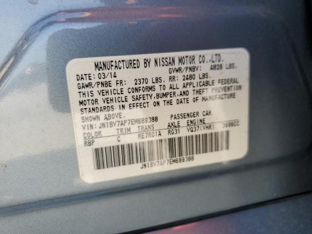 2014 INFINITI Q50 BASE - JN1BV7AP7EM689388