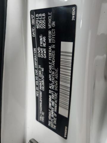 2018 VOLVO S60 PLATINUM LYV402HMXJB170987