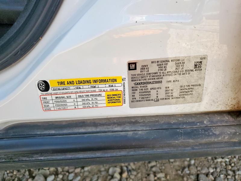 2017 GMC ACADIA LIM 1GKKRSKD9HJ238868