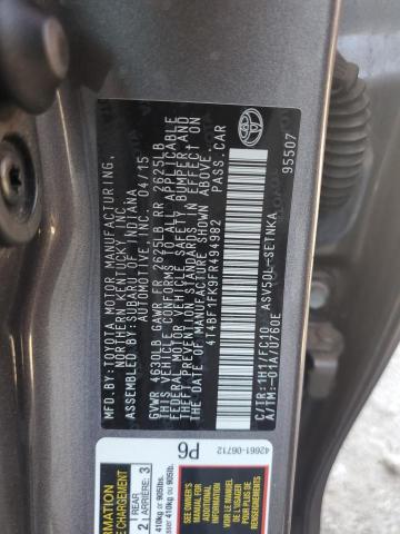 2015 TOYOTA CAMRY LE - 4T4BF1FK9FR494982