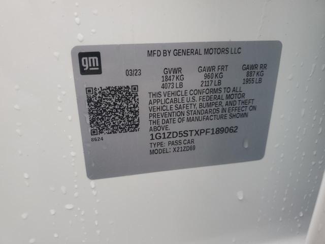 2023 CHEVROLET MALIBU LT - 1G1ZD5STXPF189062