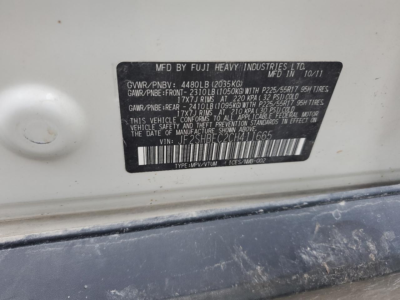 SUBARU FORESTER LIMITED