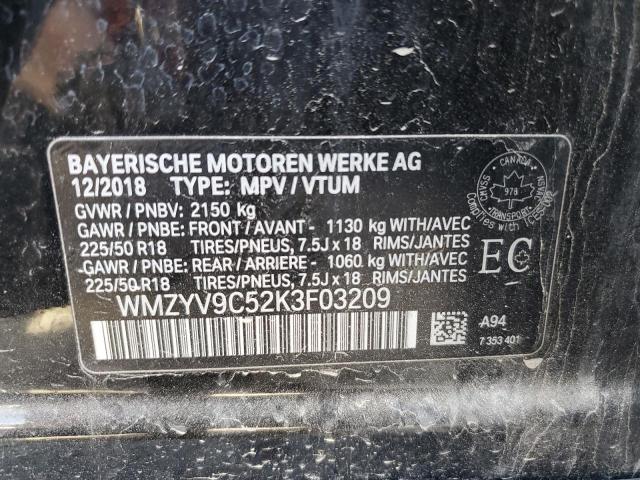 2019 MINI COOPER JCW WMZYV9C52K3F03209