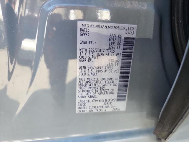 2023 NISSAN FRONTIER S 1N6ED1EJ7PN658099