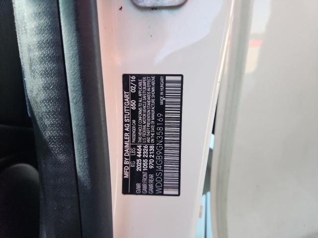 2016 MERCEDES-BENZ CLA 250 4M WDDSJ4GB9GN358169