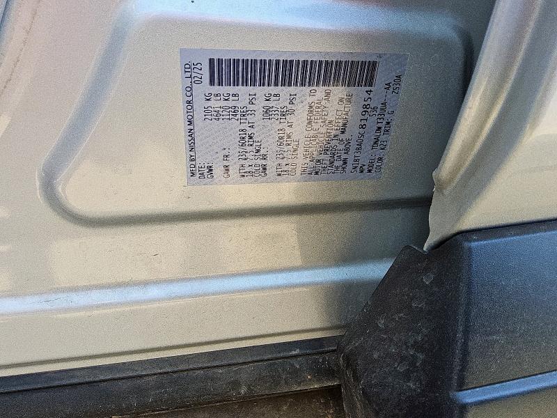2025 NISSAN ROGUE SV 5N1BT3BA0SC819854