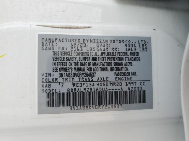 2024 NISSAN SENTRA SR 3N1AB8DV0RY264537