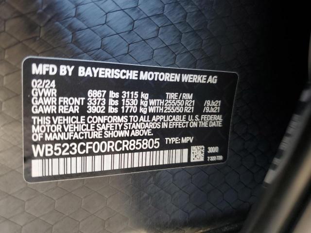 2024 BMW IX XDRIVE5 WB523CF00RCR85805