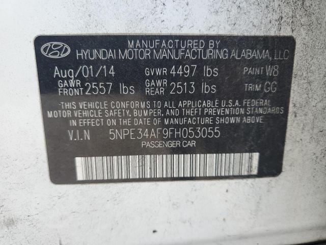 2015 HYUNDAI SONATA SPO 5NPE34AF9FH053055