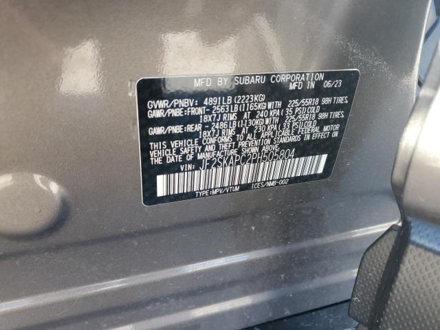 2023 SUBARU FORESTER LIMITED JF2SKAPC2PH505804