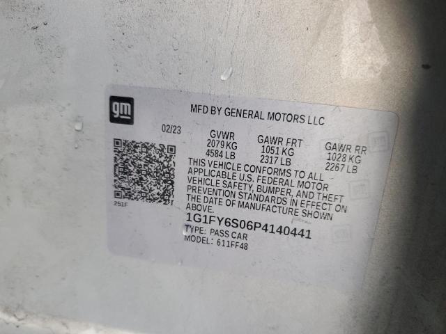 2023 CHEVROLET BOLT EUV L 1G1FY6S06P4140441