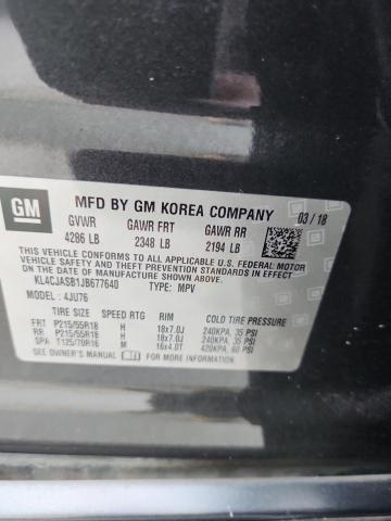 2018 BUICK ENCORE PRE KL4CJASB1JB677640