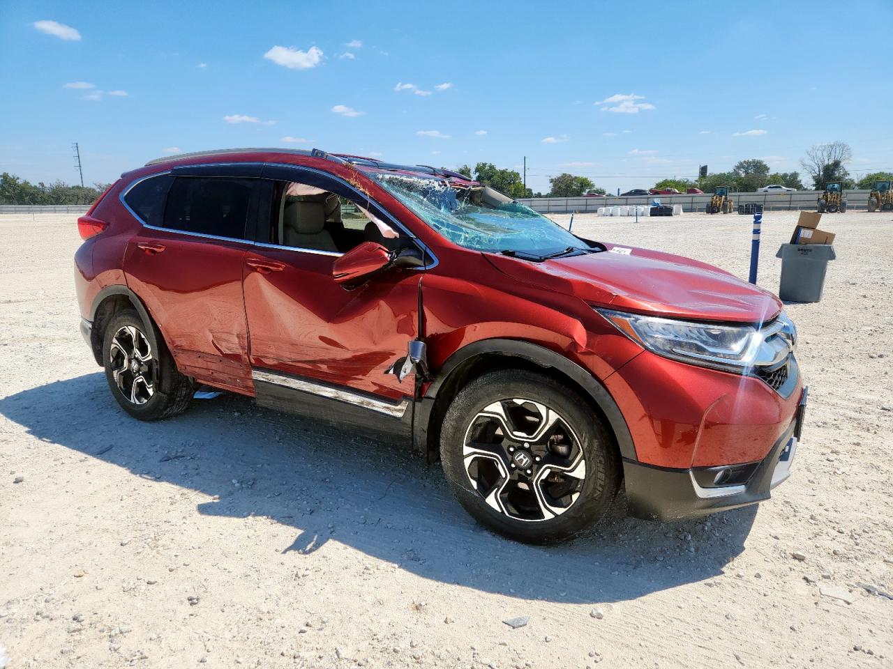 Lot #3304862539 2018 HONDA CR-V TOURI