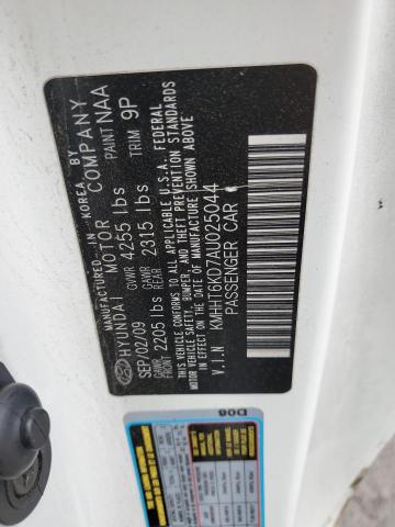 2010 HYUNDAI GENESIS CO - KMHHT6KD7AU025044