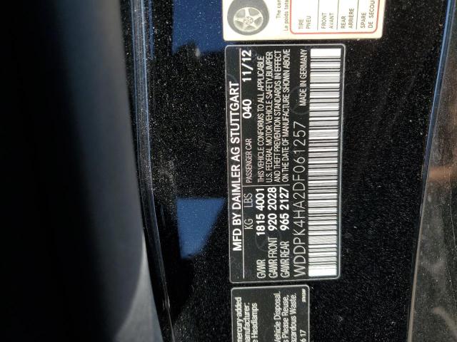 2013 MERCEDES-BENZ SLK 250 - WDDPK4HA2DF061257