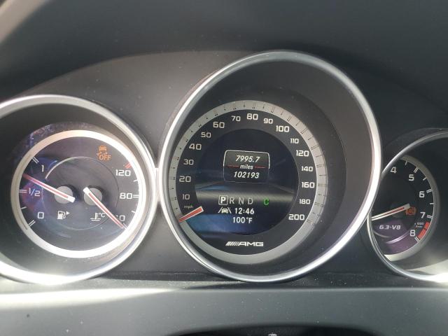 2013 MERCEDES-BENZ C 63 AMG - WDDGJ7HBXDG050241